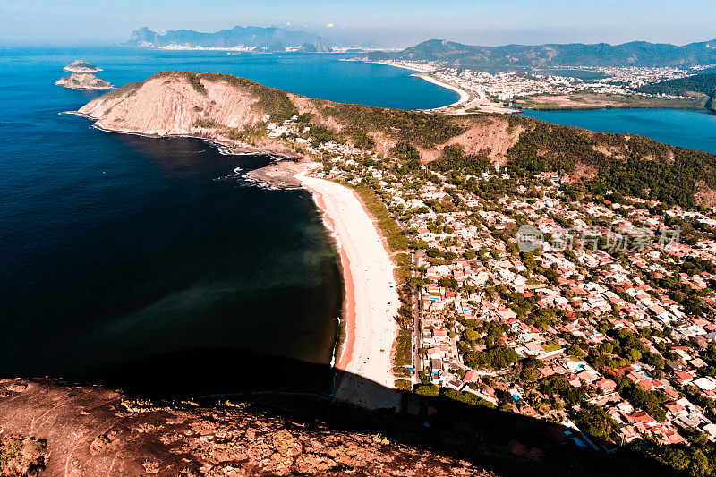 Itacoatiara海滩在Niteroi/RJ